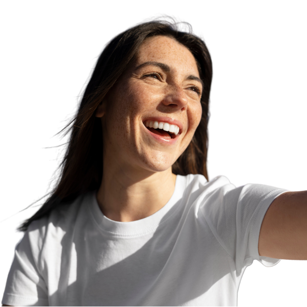 smiling woman