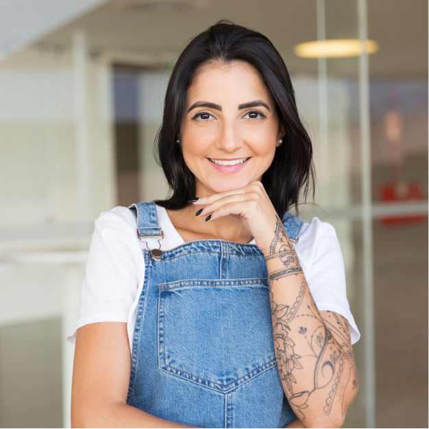 woman tattoo arm